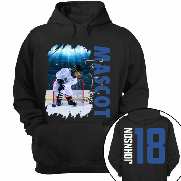 Custom Photo Ice Hockey Shirt, Personalized Ice Hockey Mom Shirt, Game Day Ice Hockey Hoodie, Ice Hockey Dad Sweatshirt - Image 13