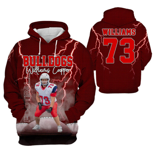 Custom Photo Name Number Player All Over Print Shirt Gift For Football Football Lovers K1702 - Image 3