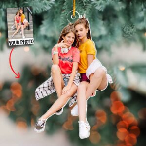 Custom Photo Ornament, Personalized Christmas Ornaments 2024, Picture Ornament for Christmas Tree, Photo Ornament, Best Gift for Christmas 2024