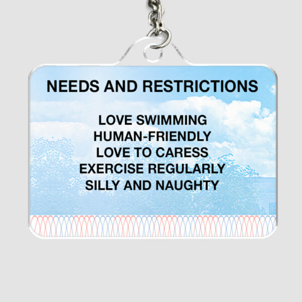 Custom Photo Pet ID Tags - Drivers License - Alabama - Image 4