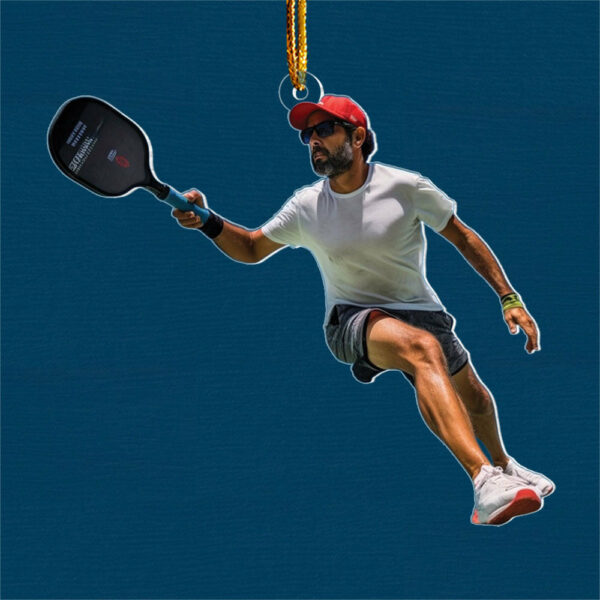 Custom Photo Pickleball Ornament - Personalized Acrylic Ornament For Pickleball Lover - Image 6