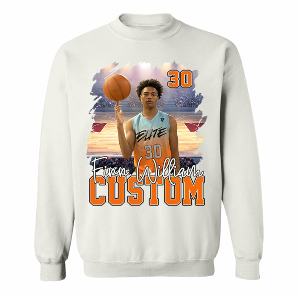 Custom Photo Player And Team Name Shirt - Personalized Photo Sports Shirt - Image 10