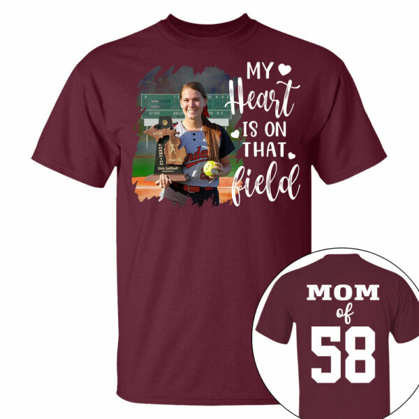 Custom Photo Softball GameDay Shirt Gift For Softball Lovers - Personalized Gift For Softball Player - Image 8