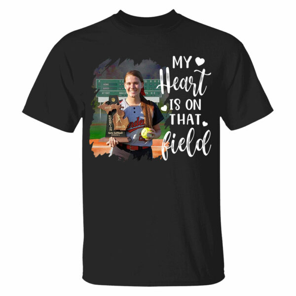 Custom Photo Softball GameDay Shirt Gift For Softball Lovers - Personalized Gift For Softball Player - Image 2