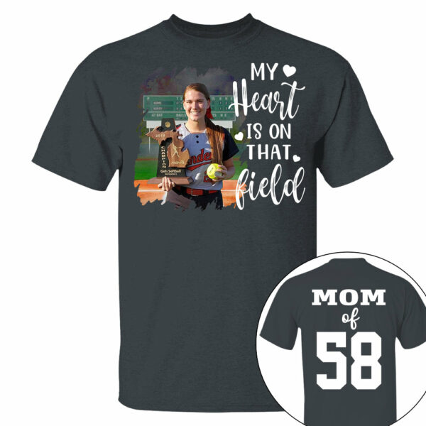 Custom Photo Softball GameDay Shirt Gift For Softball Lovers - Personalized Gift For Softball Player - Image 7