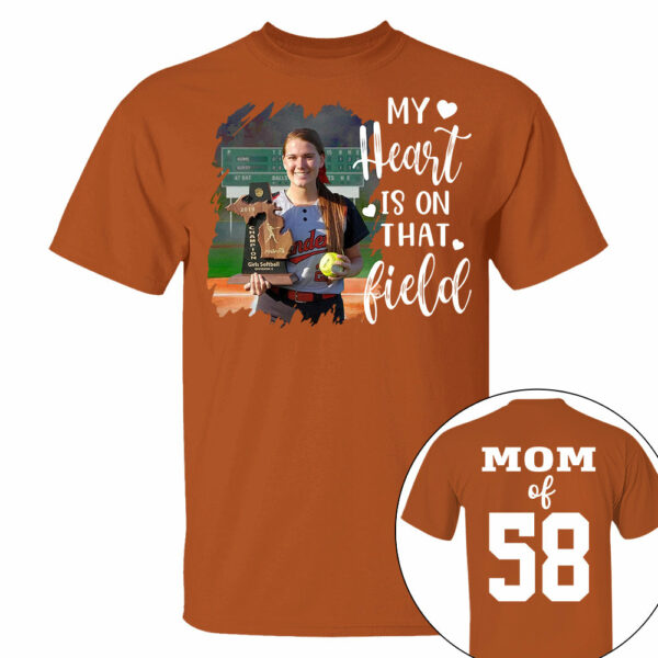 Custom Photo Softball GameDay Shirt Gift For Softball Lovers - Personalized Gift For Softball Player - Image 5