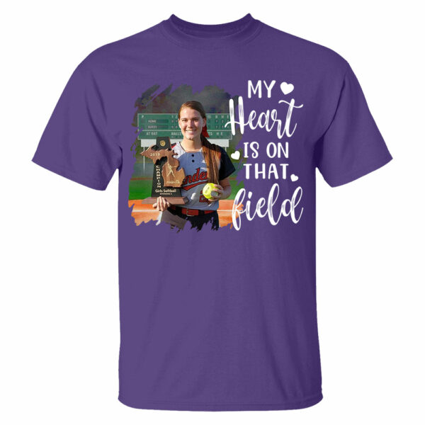 Custom Photo Softball GameDay Shirt Gift For Softball Lovers - Personalized Gift For Softball Player - Image 6