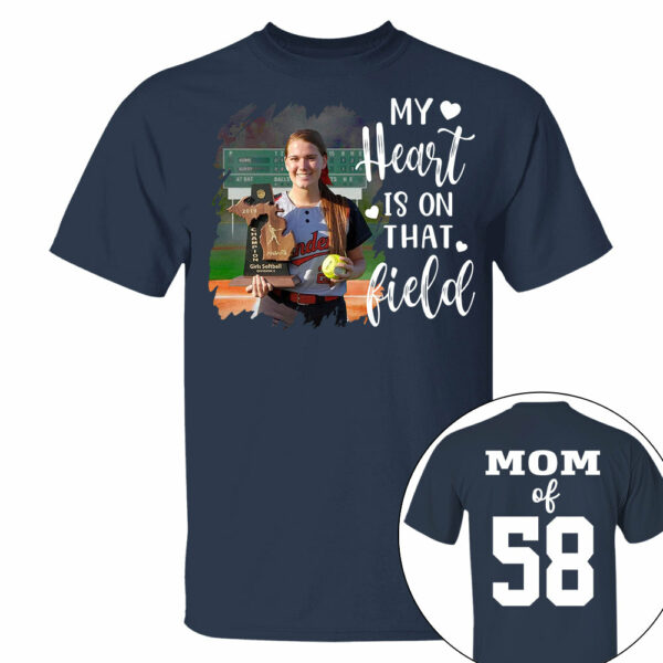 Custom Photo Softball GameDay Shirt Gift For Softball Lovers - Personalized Gift For Softball Player - Image 10