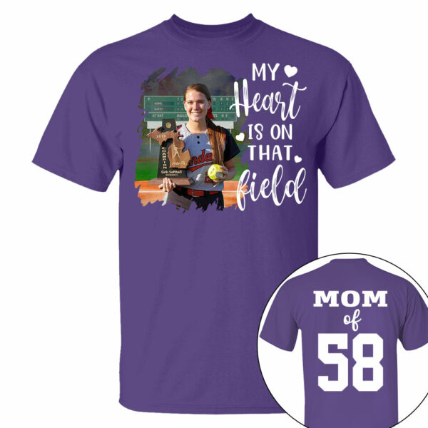 Custom Photo Softball GameDay Shirt Gift For Softball Lovers - Personalized Gift For Softball Player - Image 13