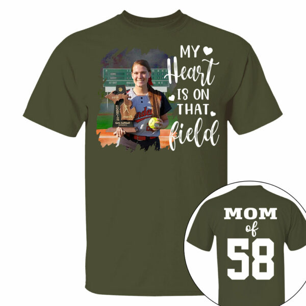 Custom Photo Softball GameDay Shirt Gift For Softball Lovers - Personalized Gift For Softball Player - Image 12