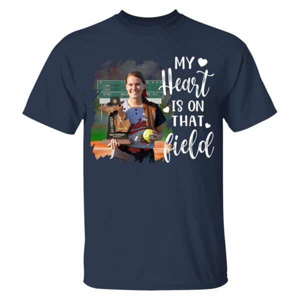 Custom Photo Softball GameDay Shirt Gift For Softball Lovers - Personalized Gift For Softball Player - Image 4