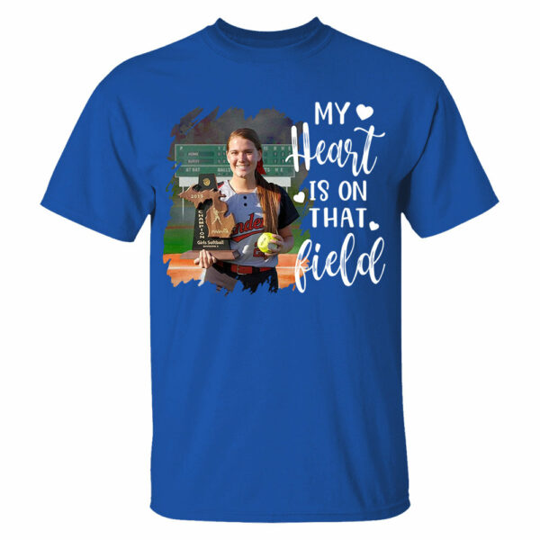 Custom Photo Softball GameDay Shirt Gift For Softball Lovers - Personalized Gift For Softball Player - Image 3