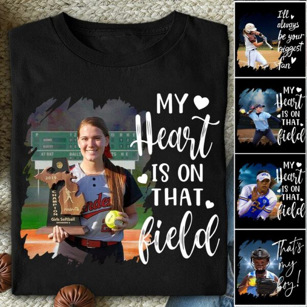 Custom Photo Softball GameDay Shirt Gift For Softball Lovers - Personalized Gift For Softball Player