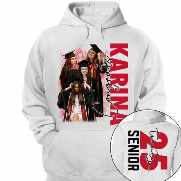Custom Photos Class Of 2025 Shirt - Personalized Mom Graduation Shirt - Image 11