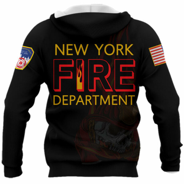 Custom Shirt Firefighter Department Gifts For Fireman All Over Print Shirt K1702 - Image 3