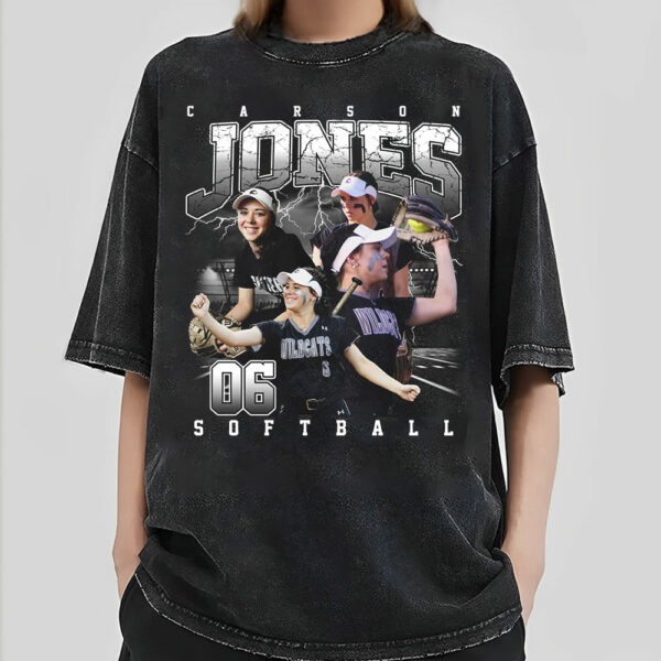 Custom Softball Bootleg Rap Tee - Softball Mom Dad Vintage Graphic Shirt, Team Number Player Name Photo Personalized Shirt