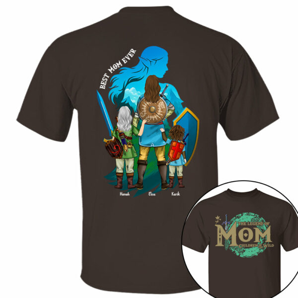 Custom The Legend Of Mom Children Of The Wild Shirt - Image 4