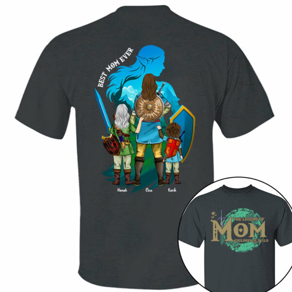 Custom The Legend Of Mom Children Of The Wild Shirt - Image 5
