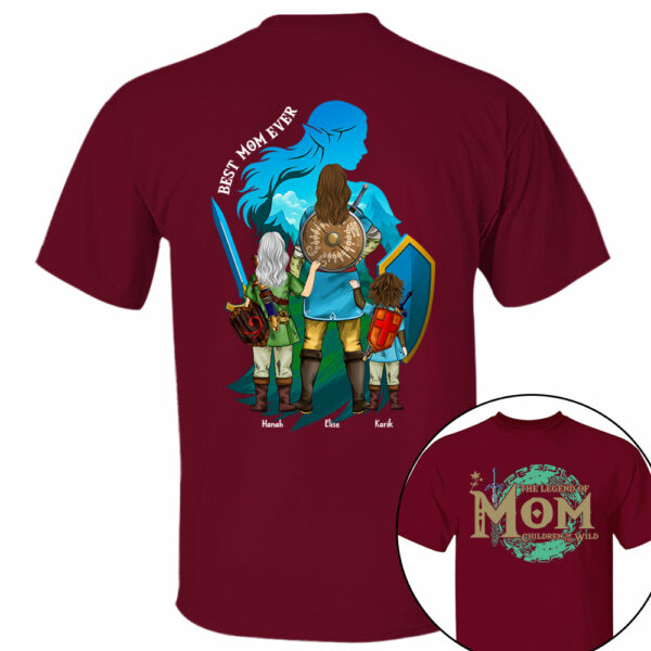 Custom The Legend Of Mom Children Of The Wild Shirt - Image 7