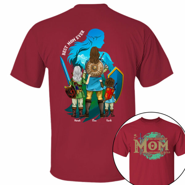 Custom The Legend Of Mom Children Of The Wild Shirt - Image 3