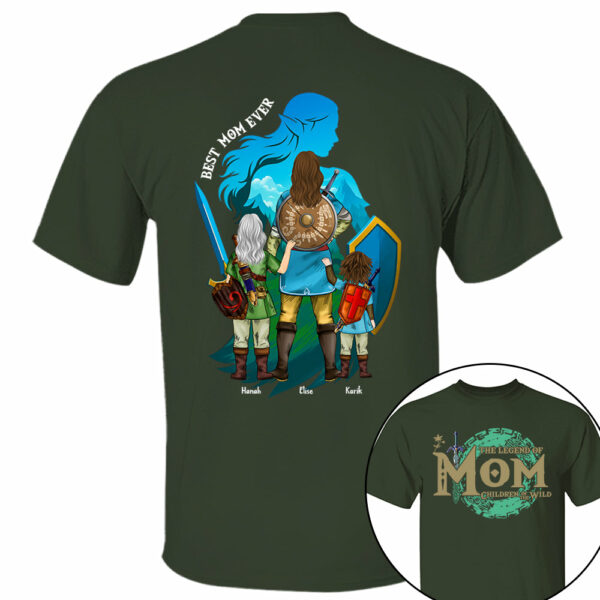 Custom The Legend Of Mom Children Of The Wild Shirt - Image 6