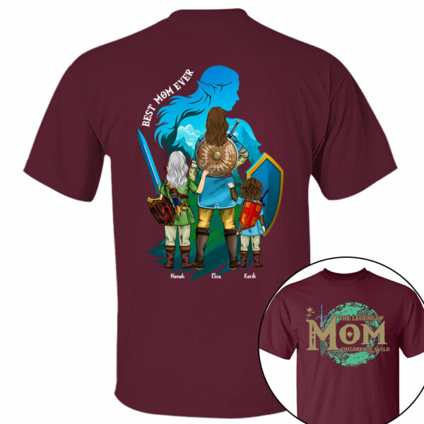 Custom The Legend Of Mom Children Of The Wild Shirt - Image 8