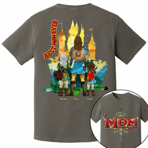 Custom The Legend of Mom Echoes of Wisdom Shirt - Best Mom Ever - Mother's Day 2025 Personalized Shirt - Image 2