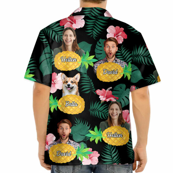 Custom Upload Photo Dog Hawaiian Shirt - Image 3