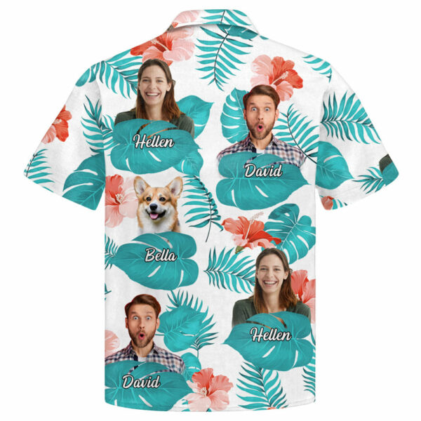 Custom Upload Photo Dog Hawaiian Shirt - Image 2