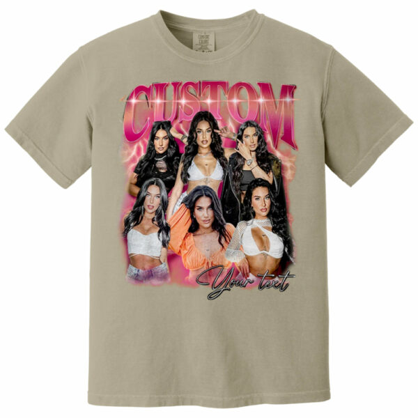 Custom Vintage Bootleg Rap Photo Tee Personalized Unisex T-shirt Gift for Girlfriend & Boyfriend - Image 11