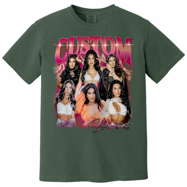Custom Vintage Bootleg Rap Photo Tee Personalized Unisex T-shirt Gift for Girlfriend & Boyfriend - Image 8