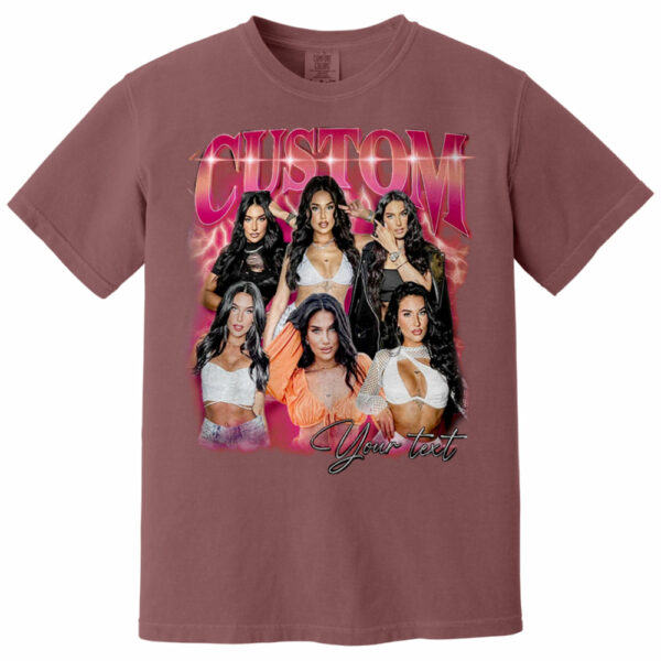 Custom Vintage Bootleg Rap Photo Tee Personalized Unisex T-shirt Gift for Girlfriend & Boyfriend - Image 10