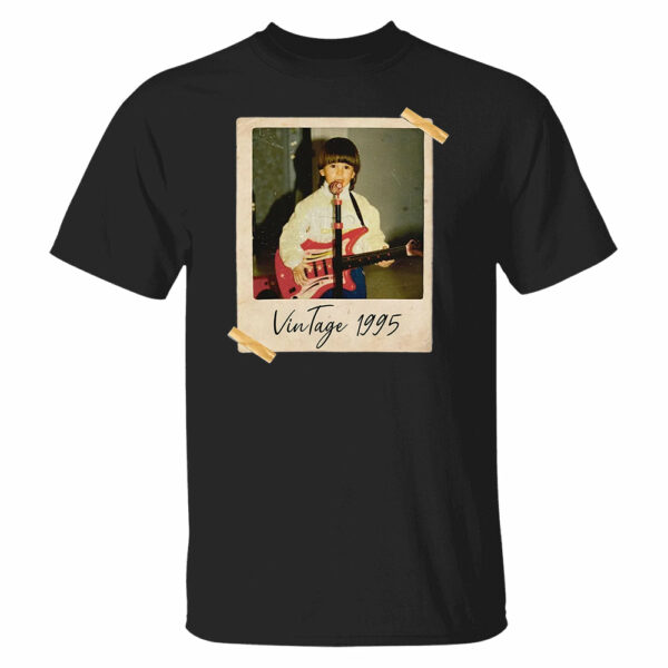 Custom Vintage Photo And Year, Custom Shirt With Picture Personalized 30th Birthday Gift Vintage 30th Birthday Party Vintage Est 1995 Shirt - Image 6