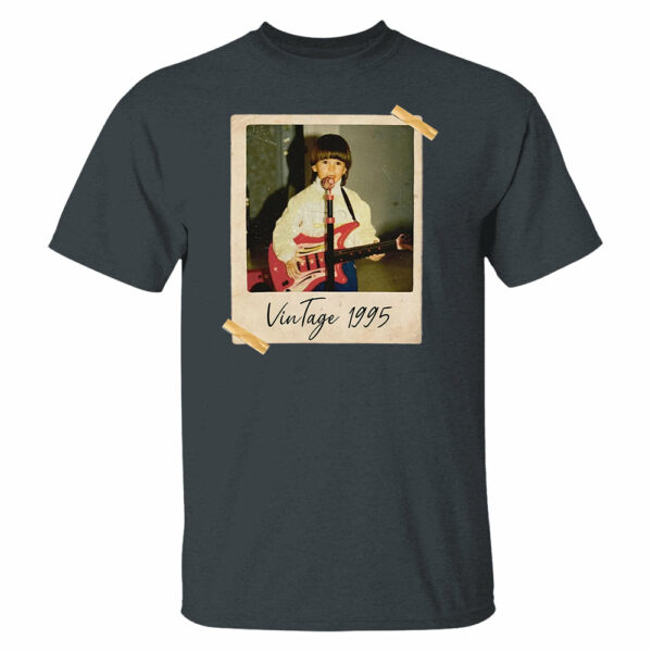 Custom Vintage Photo And Year, Custom Shirt With Picture Personalized 30th Birthday Gift Vintage 30th Birthday Party Vintage Est 1995 Shirt - Image 8
