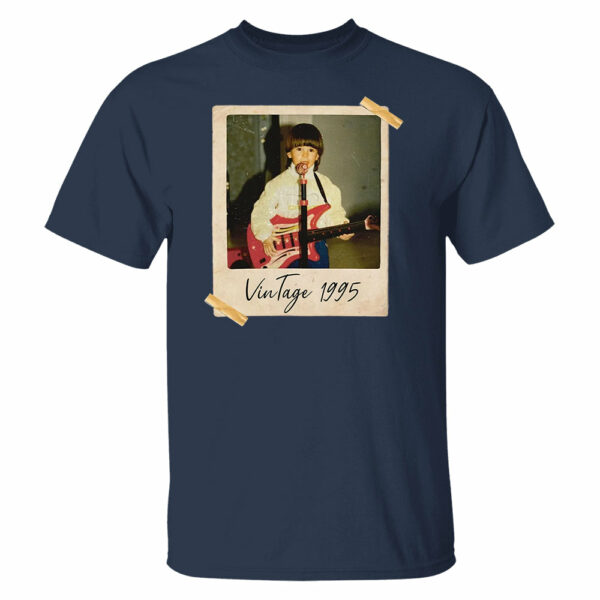 Custom Vintage Photo And Year, Custom Shirt With Picture Personalized 30th Birthday Gift Vintage 30th Birthday Party Vintage Est 1995 Shirt - Image 7