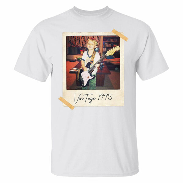 Custom Vintage Photo And Year Shirt, 30th Birthday Gift, Vintage 30th Birthday Party, Vintage Est 1995, Funny Birthday Tshirt, Birthday Gift - Image 14
