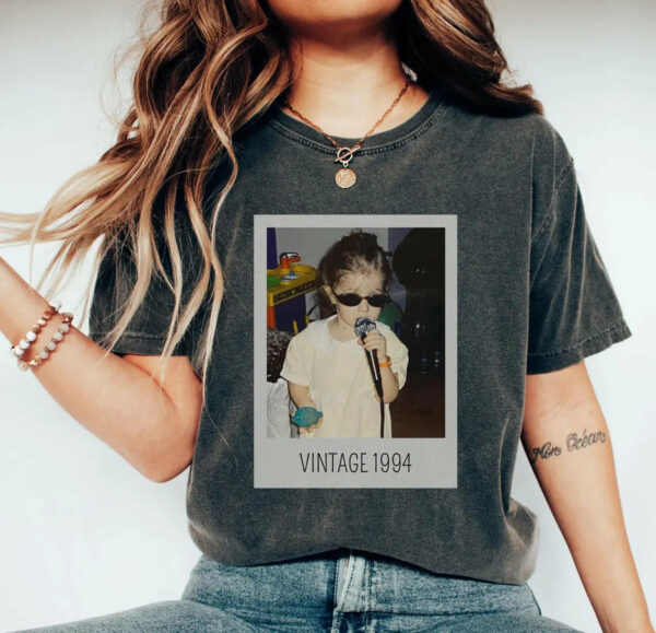 Custom Vintage Photo Shirt, 30Th Birthday Gifts For Women,1994 Birthday Shirt, 30Th Birthday Gift For Him, 30Th Birthday Present