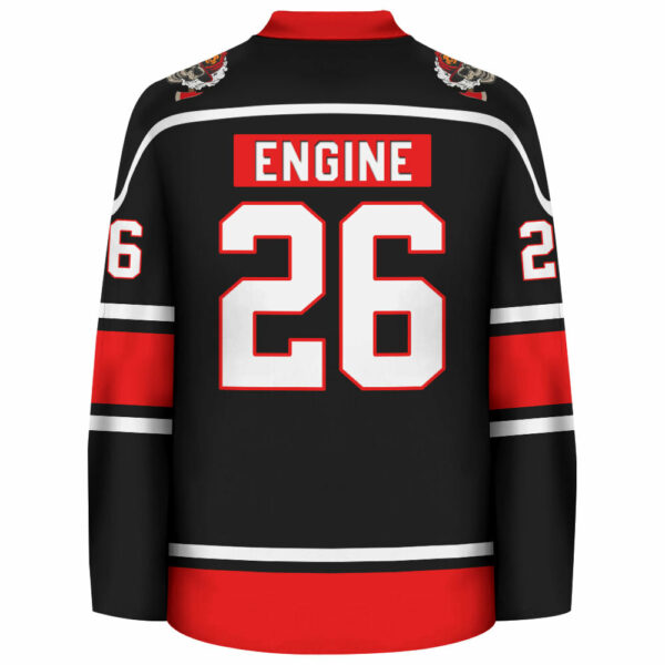 Custom Your Departments Hockey Jerseys Gift For Firefighter K1702 - Image 4