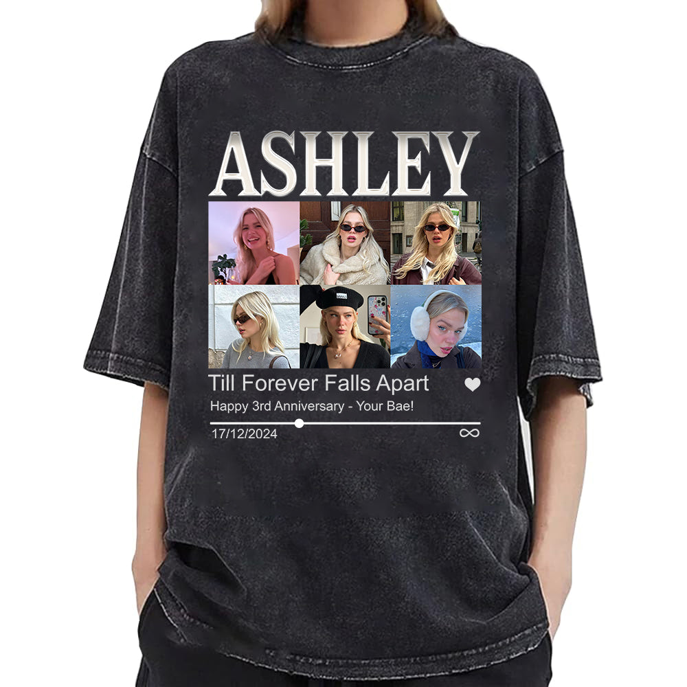 Custom Your Own Bootleg Rap Tee Shirts, Custom Your Text Vintage Shirt, Custom Photo Couple Shirt, Custom Graphic Tees, Christmas Birthday Gifts, Gifts For Couples, Valentine Gifts