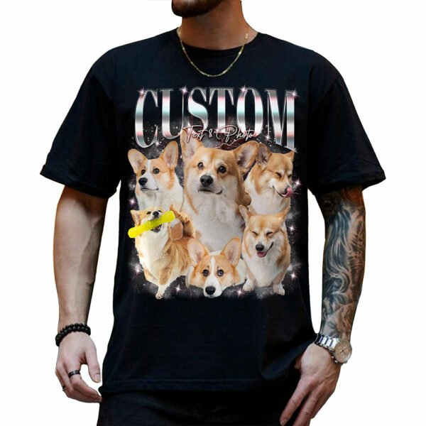 Custom Your Photo Bootleg Rap Shirt Custom Girlfriend Face Shirt for Boyfriend