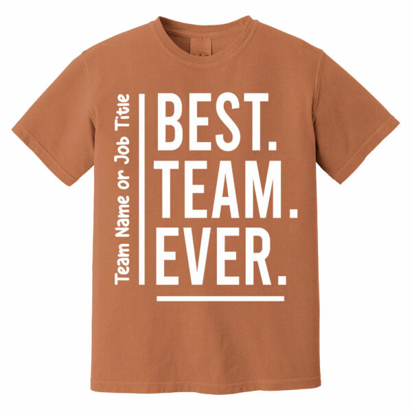 Customize Best Team Ever Shirt, Teammate Comfort T-Shirt, Coworker Gift, Team Name Shirt, Custom Team Shirt, Work Team Coworker - Image 10