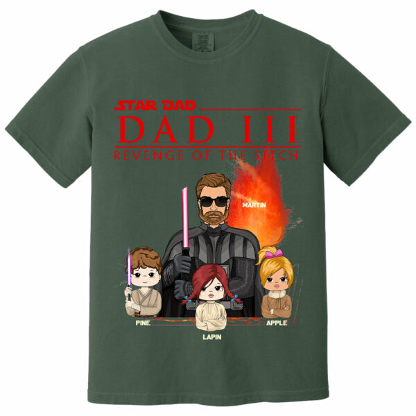 DadÂ³ â€“ Revenge of The Sitch Personalized Shirt For Dad - Image 11