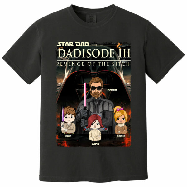 DadÂ³ â€“ Revenge of The Sitch Personalized Shirt For Dad - Image 2