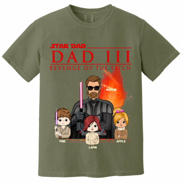 DadÂ³ â€“ Revenge of The Sitch Personalized Shirt For Dad - Image 12