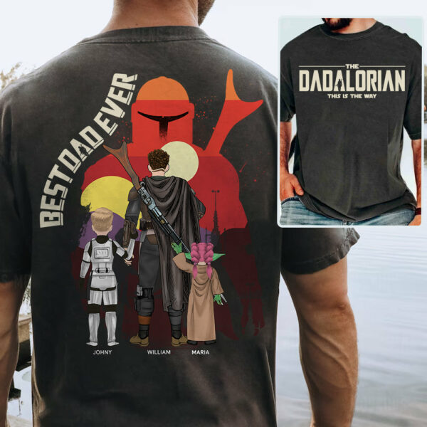 Dadalorian Shirt, Best Dad Ever, Father's Day Shirt, Gift For Dad - Image 2