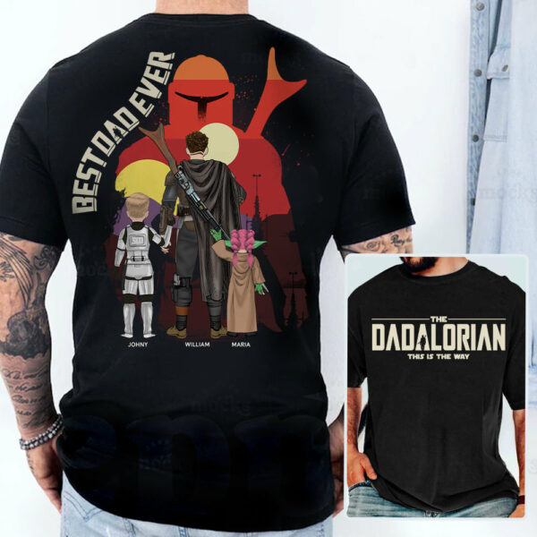 Dadalorian Shirt, Best Dad Ever, Father's Day Shirt, Gift For Dad - Image 3