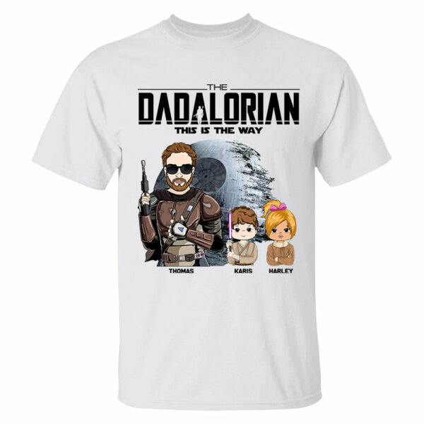 Dadalorian Shirt, Dad Shirt, Husband Gift, Father's Day Gift, Gift for him, Gift for Father, Valentine Gift Dad, Dad Gift, Christmas Gift - Image 3