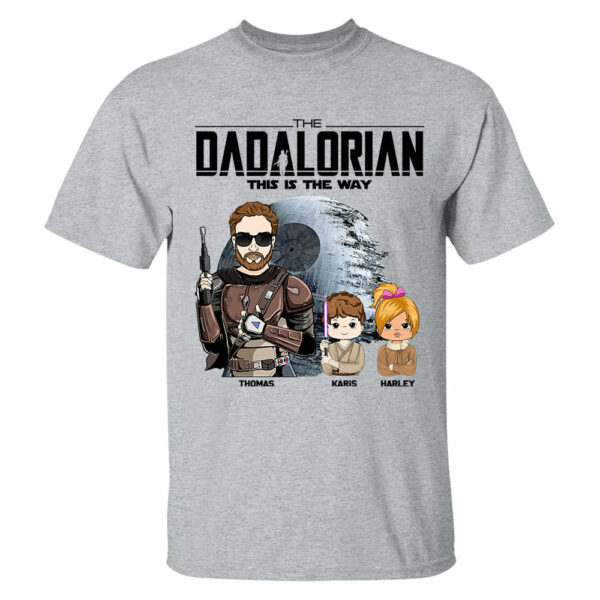 Dadalorian Shirt, Dad Shirt, Husband Gift, Father's Day Gift, Gift for him, Gift for Father, Valentine Gift Dad, Dad Gift, Christmas Gift - Image 5