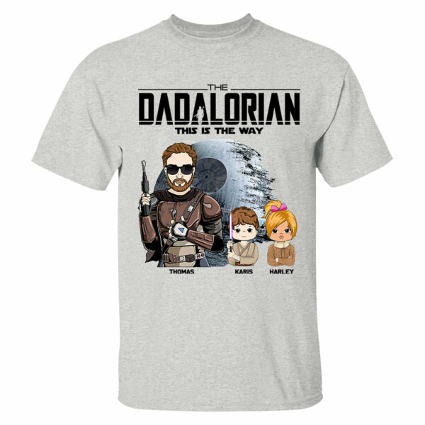 Dadalorian Shirt, Dad Shirt, Husband Gift, Father's Day Gift, Gift for him, Gift for Father, Valentine Gift Dad, Dad Gift, Christmas Gift - Image 4