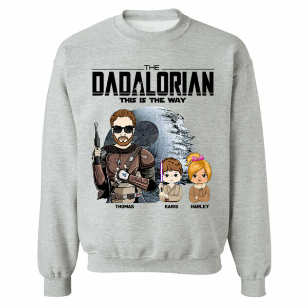 Dadalorian Shirt, Dad Shirt, Husband Gift, Father's Day Gift, Gift for him, Gift for Father, Valentine Gift Dad, Dad Gift, Christmas Gift - Image 11